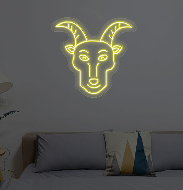 Capricorn Neon Sign