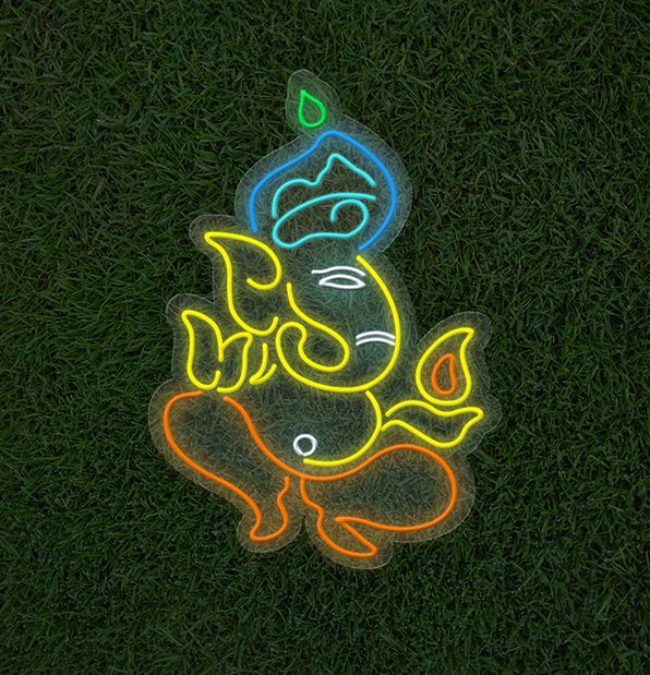 Shree Ganesha neon sign