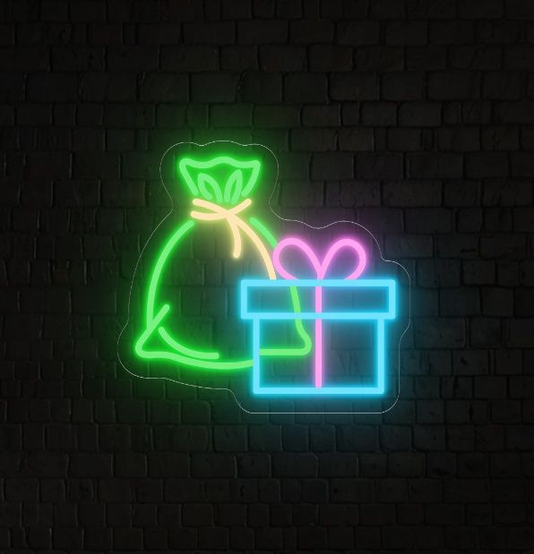 Christmas Gift Neon Light