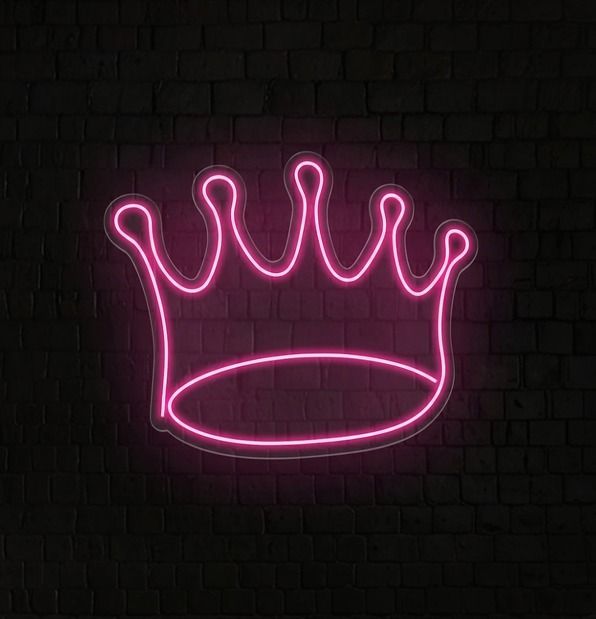 Crown Neon Light Sign