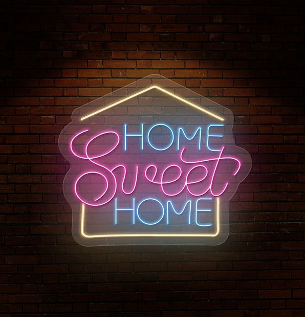 Home Sweet Home Neon Light Sign