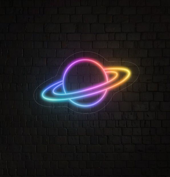 Saturn Flow-Mo Sign