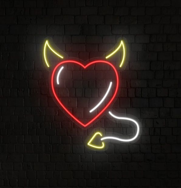 Devil Neon Sign