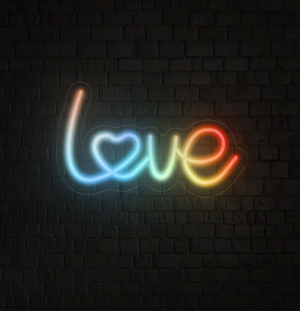 Love Flow-Mo Sign