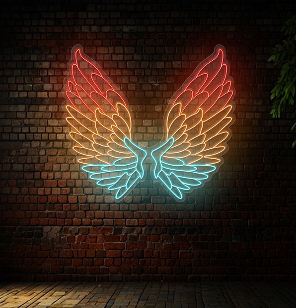 Macaw Wings Neon Sign