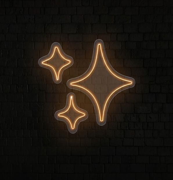 Stars Neon Light Sign