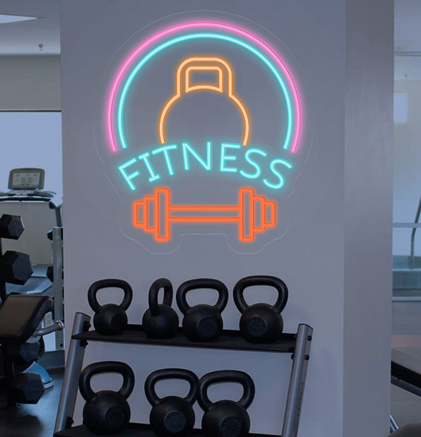 Fitness Neon Sign