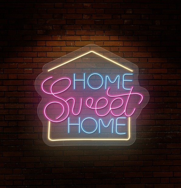 Home Sweet Home Neon Light Sign