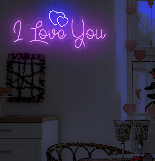 I Love You Neon Light