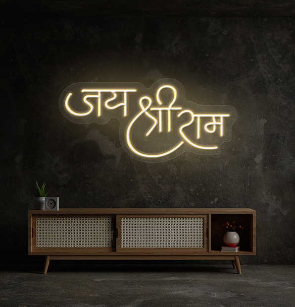 Shree ram Neon Sign Lights