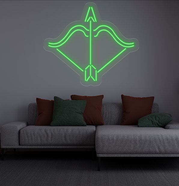 Sagittarius Neon Sign