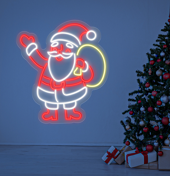 Santa Claus Neon Sign