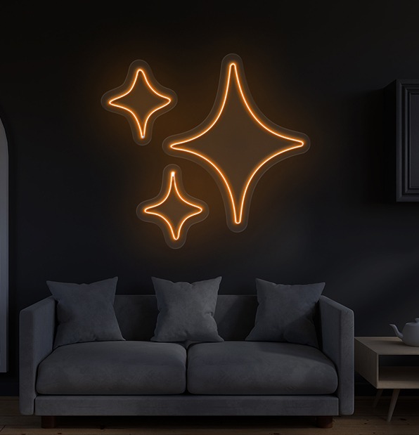 Stars Neon Light Sign