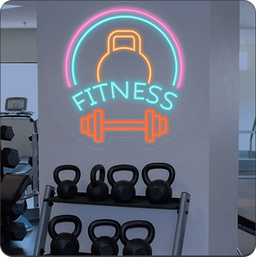 Gym, Fitness, Yoga Neon Signs