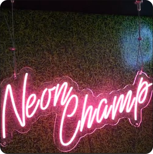 Hanging Neon Signs