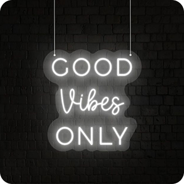 Top Selling - Good Vibes Only Neon Sign