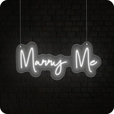 Top Selling - Marry Me Neon Sign