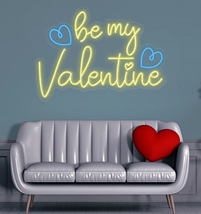 Be My Valentine Neon Sign