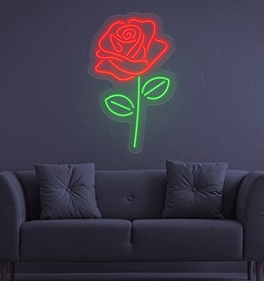 Rose Neon Sign